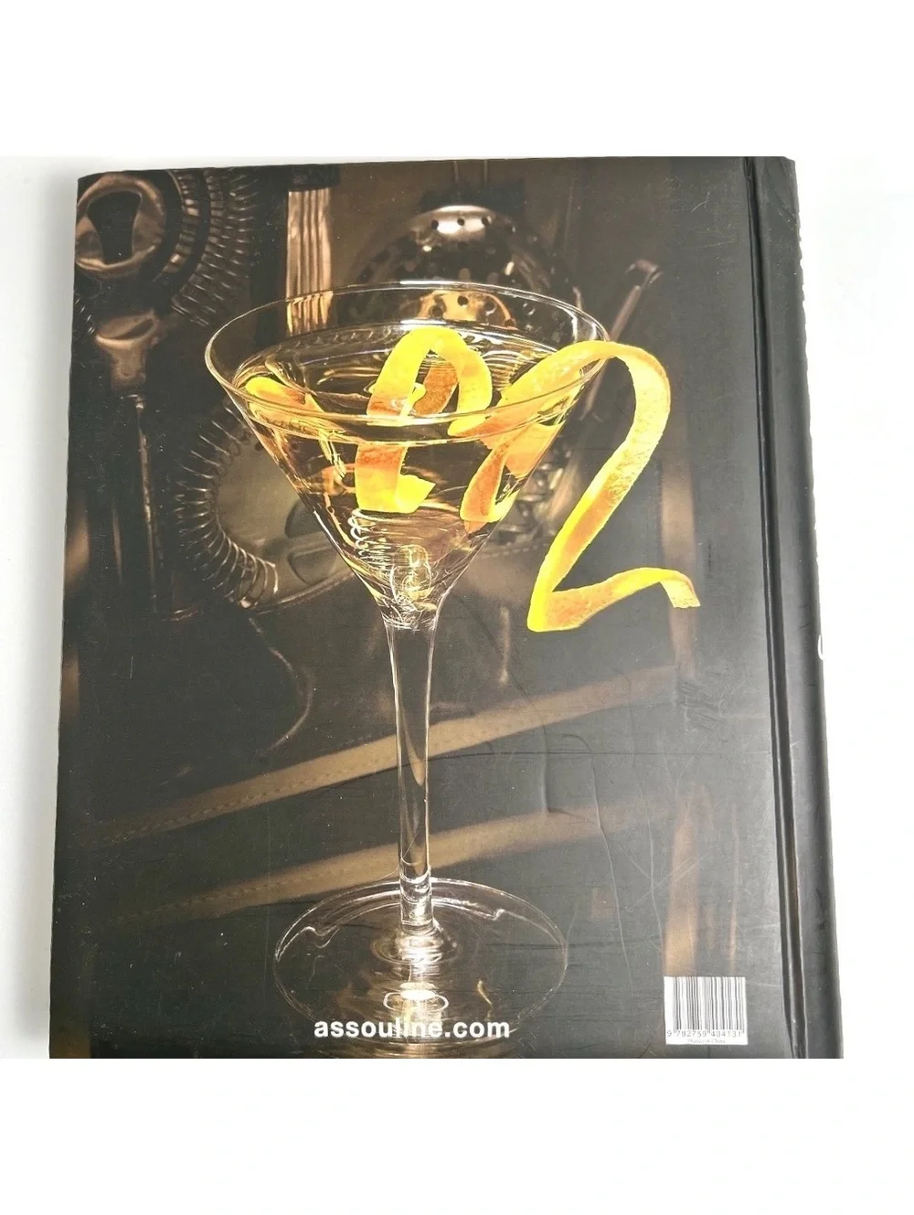 Vintage Cocktails Hardcover Book by Assouline